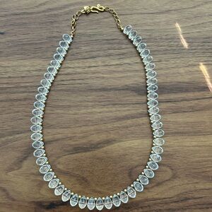 Elegant Gold and Clear Necklace